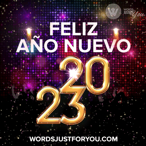 Feliz Año Nuevo Gif 2023 – Happy New Year In Spanish Gif