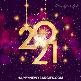 Happy New Year Gif Happy New Year 2021 Glitter