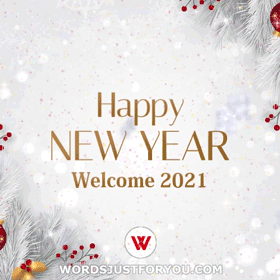 Happy New Year Gif Welcome 2021 Gif