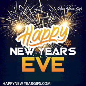 Glitter New Years Eve Gif 2021