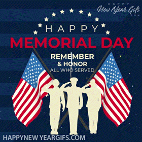 Animated Happy Memorial Day Gif