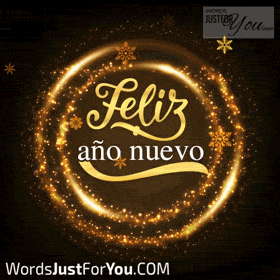 Animated Feliz Año Nuevo 2022 Gif glitter and fireworks