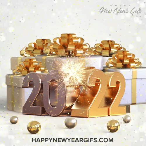 3D Happy New Year Gif Happy New Year 2022 Gif