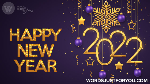 Happy New Year 2022 Card