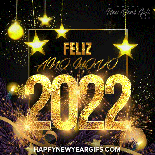Feliz Ano Novo Gif 2022 Fireworks