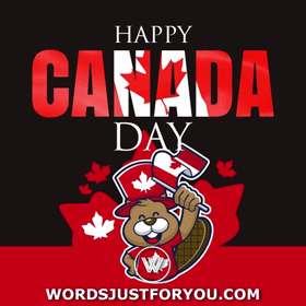 Animated Canada Day Cards for download