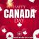 Animated Canada Day Cards Gif for download with fireworks
