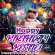 Animated Happy Birthday Bestie Card with Dancing Cat and Sparkles Balloons and Cake