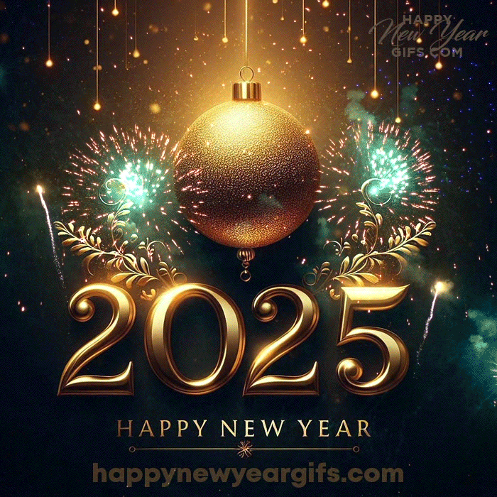 Happy New Year 2025 Gif - 48 | Happy New Year Gifs for Download