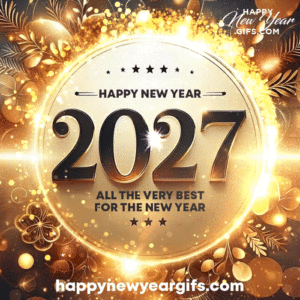 Fireworks New Year 2027 GIF