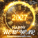 Glitter Happy New Year GIF 2027