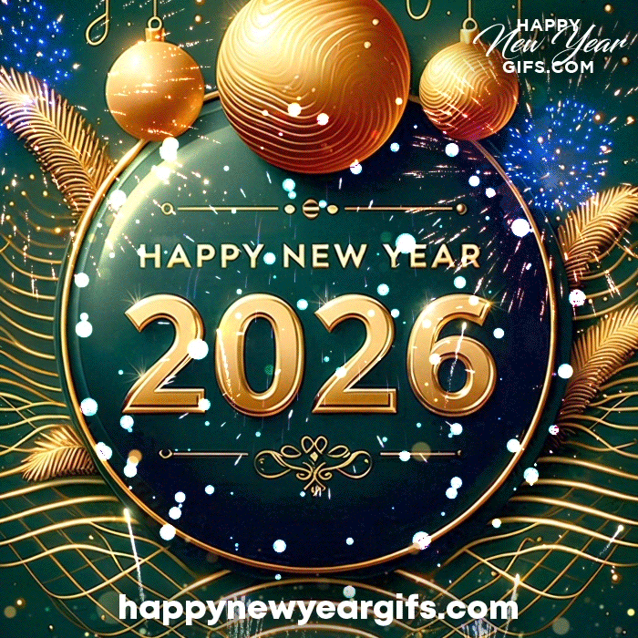 Happy New Year 2026 Images Gif