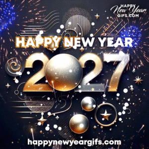 New Year Animation GIF 2027