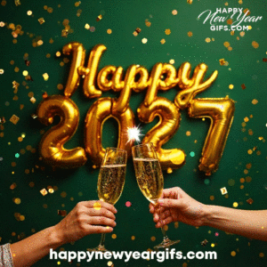 New Year GIF 2027, Happy 2027 GIF